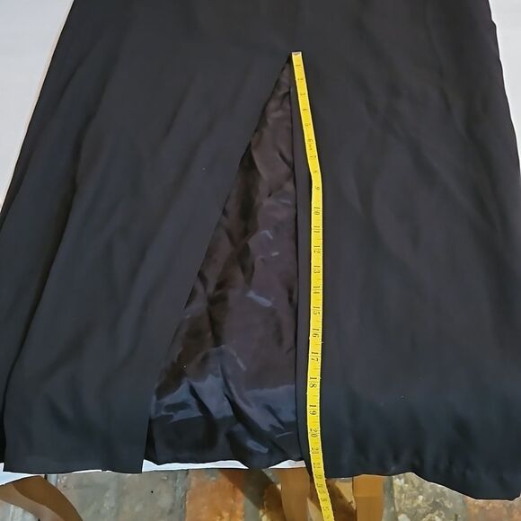 Betsy & Adam Black Maxi gown size 16 - Picture 15 of 15